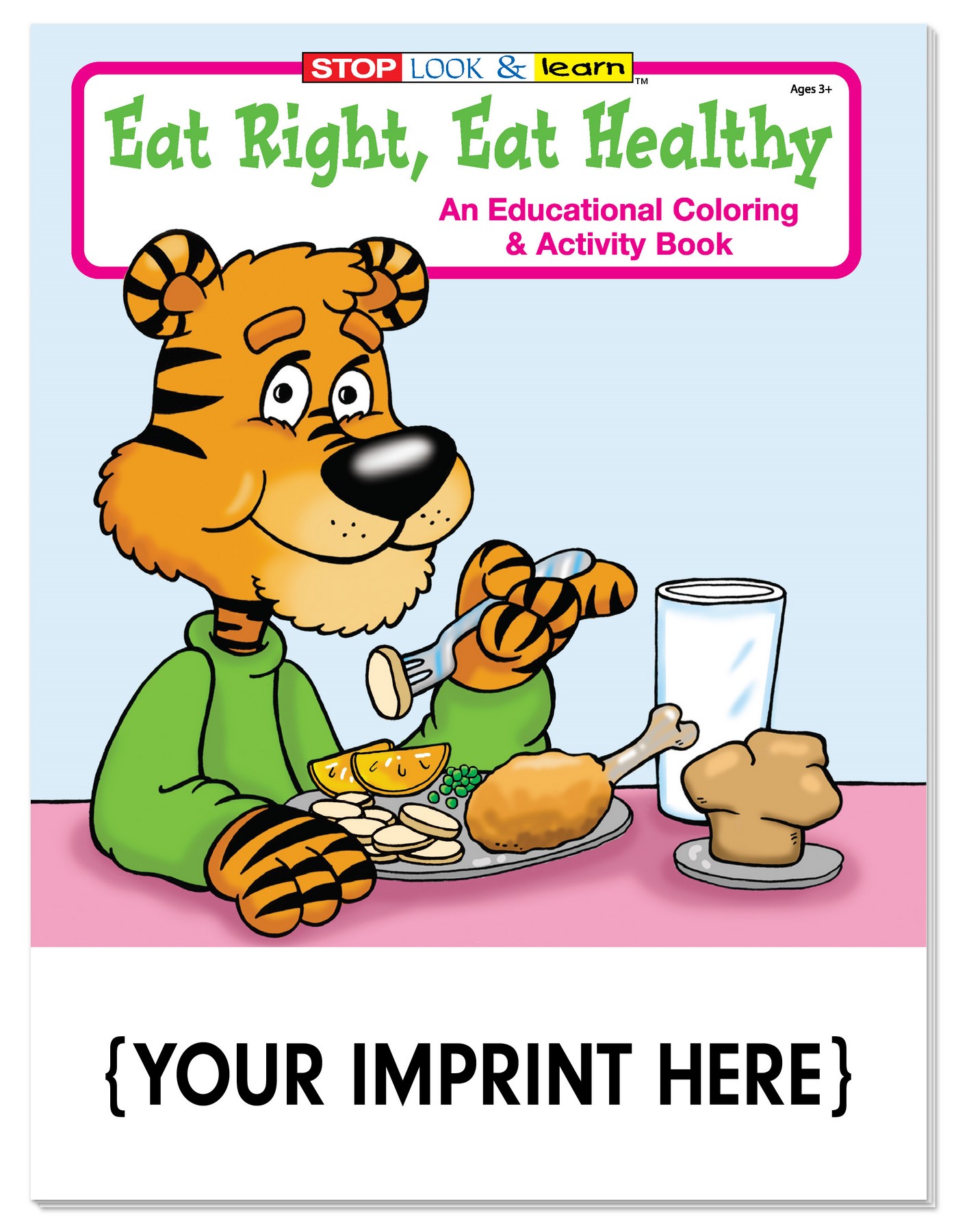 Picture of Eat Right, Eat Healthy Coloring Book
