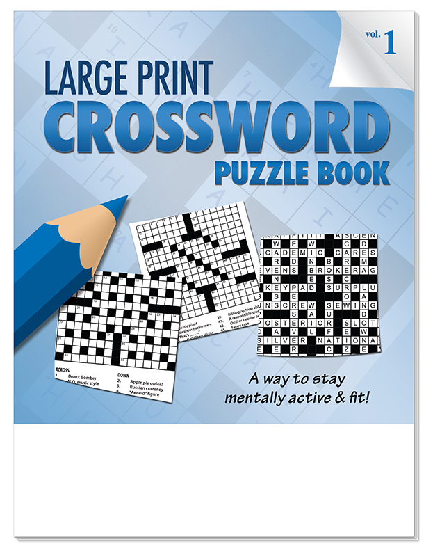 Picture of LARGE PRINT Crossword Puzzle Pack Set - Volume 1