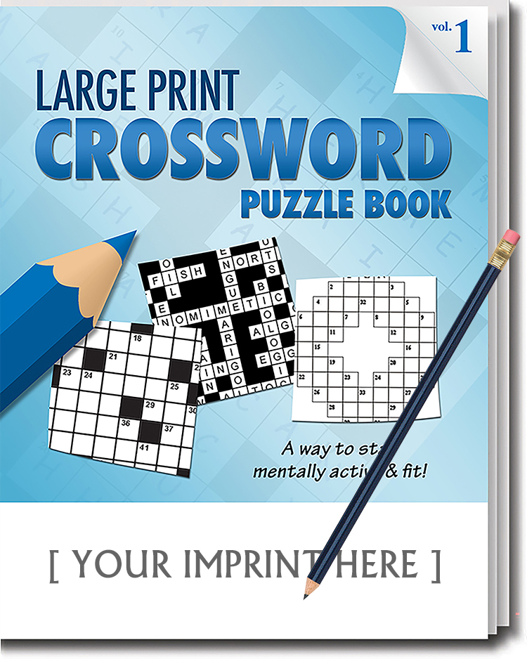 Picture of LARGE PRINT Crossword Puzzle Pack Set - Volume 1