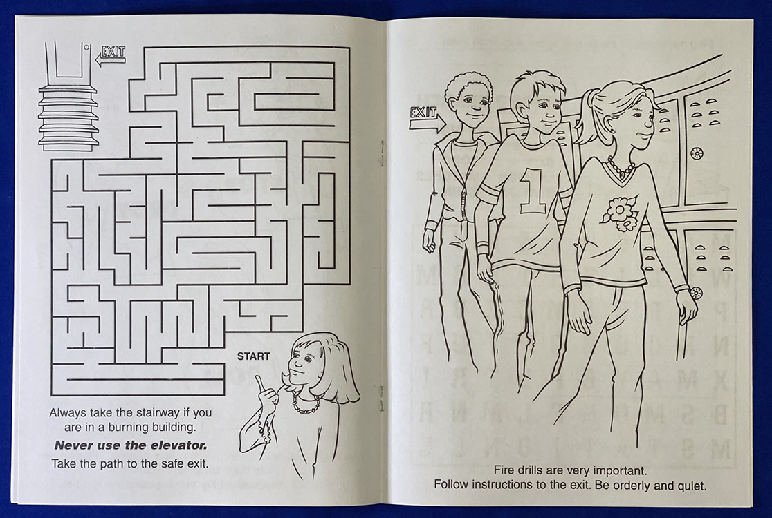 Picture of Fire Safety Coloring & Activity Book