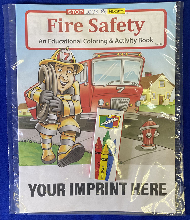 Picture of Fire Safety Coloring & Activity Book Fun Pack