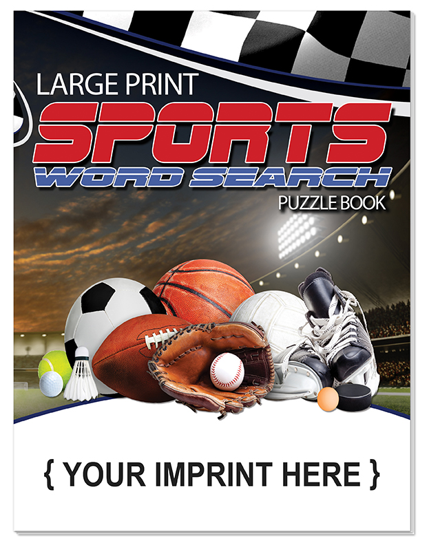 Picture of SPORTS: Large Print Word Search Puzzle Book