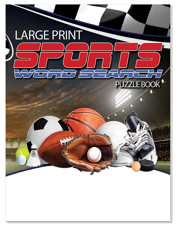 Picture of SPORTS: Large Print Word Search Puzzle Book