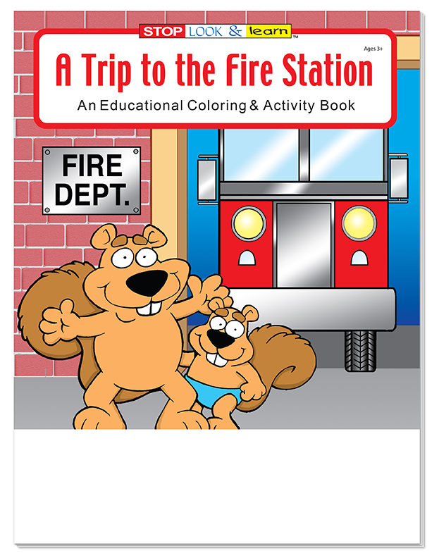 Picture of A Trip to the Fire Station Coloring Book