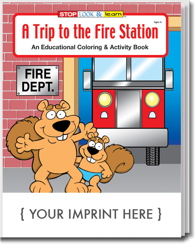 Picture of A Trip to the Fire Station Coloring Book