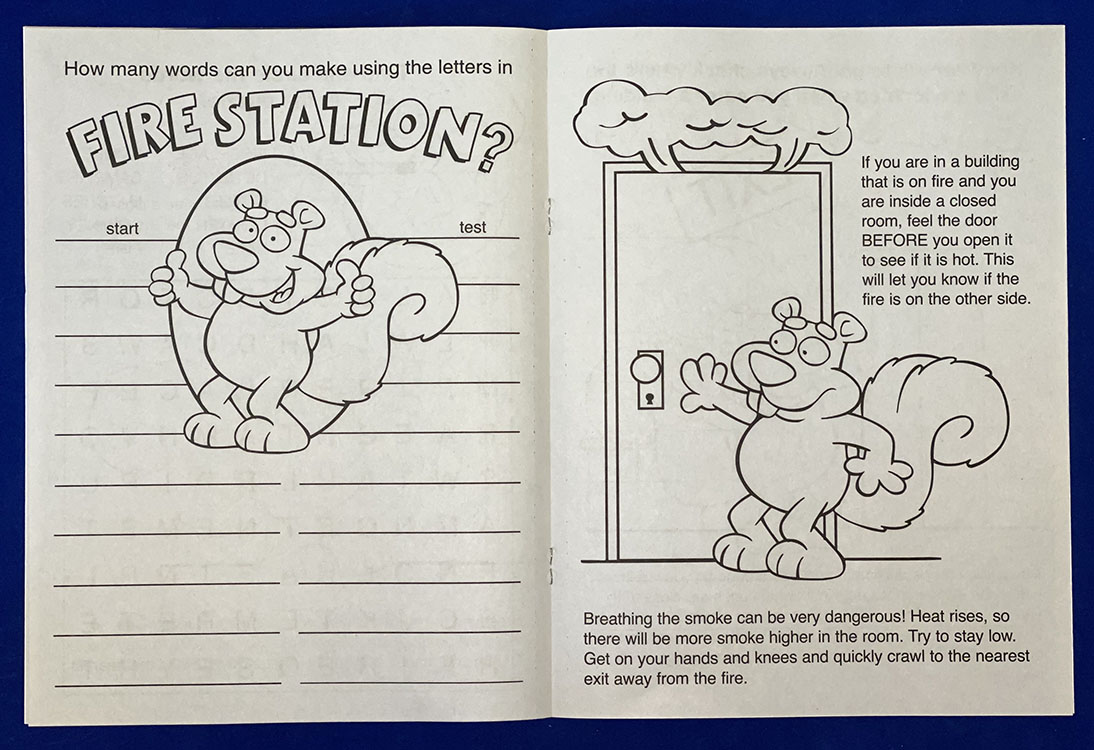 Picture of A Trip to the Fire Station Coloring Book
