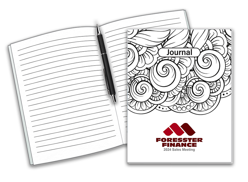 Picture of Coloring Journal Book - Digest Style 7" x 9"