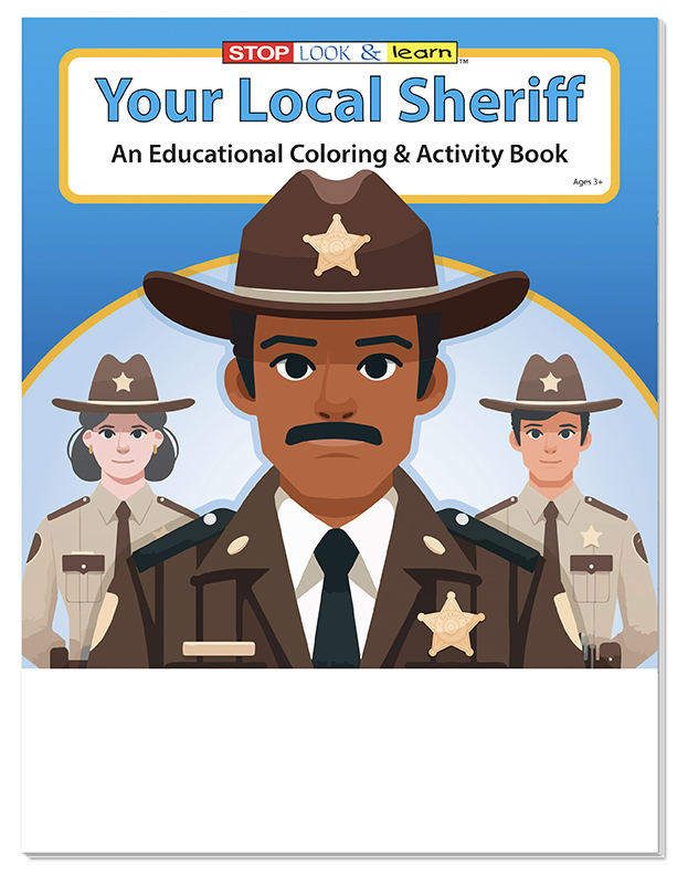 Picture of Your Local Sheriff Coloring & Activity Book Fun Pack