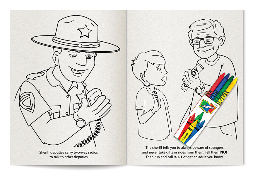 Picture of Your Local Sheriff Coloring & Activity Book Fun Pack