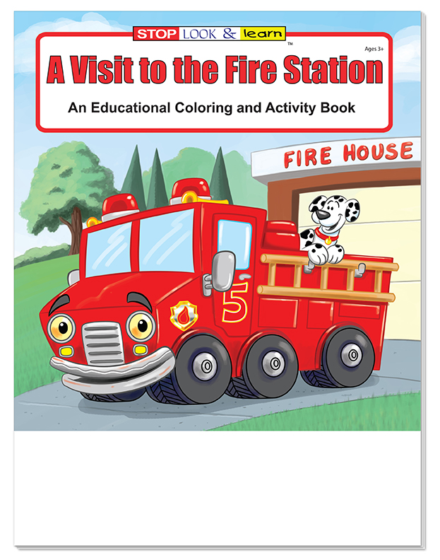 Picture of A Visit to the Fire Station Coloring Book Fun Pack