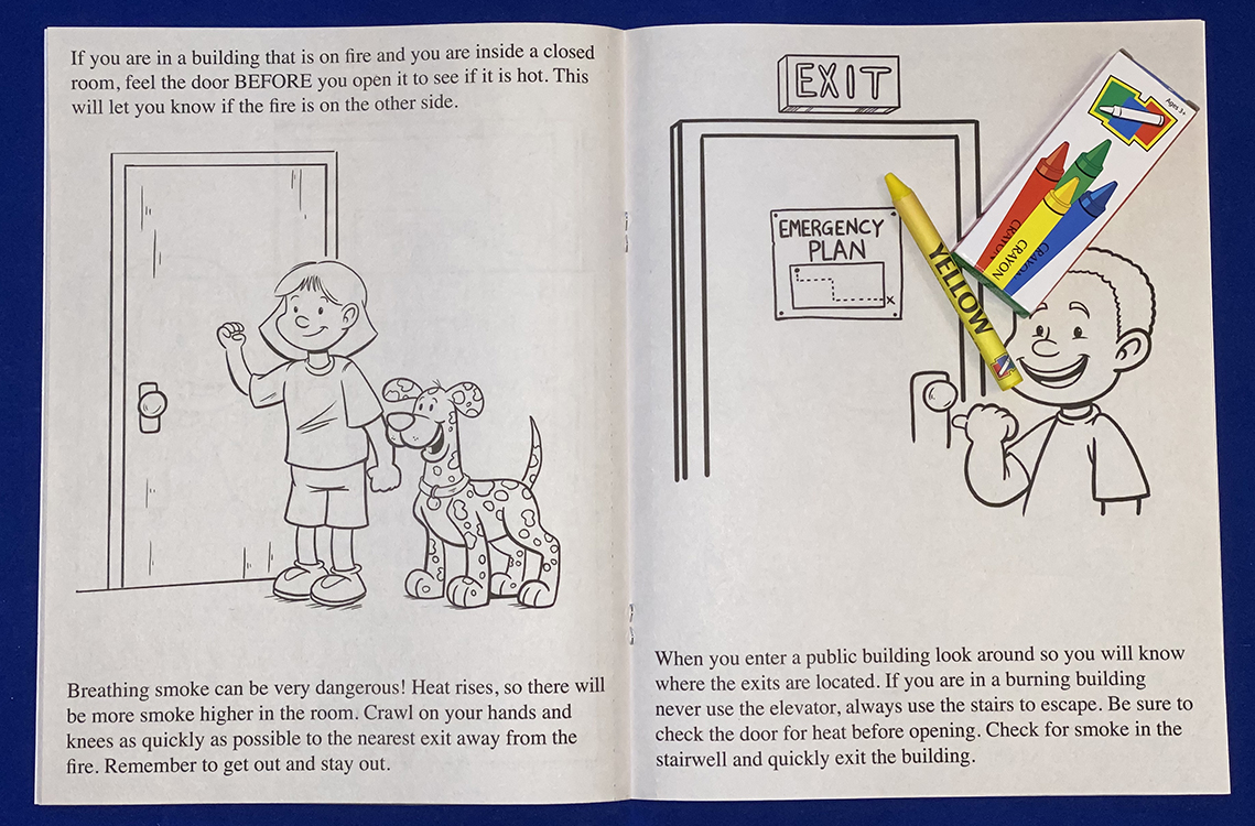 Picture of A Visit to the Fire Station Coloring Book Fun Pack