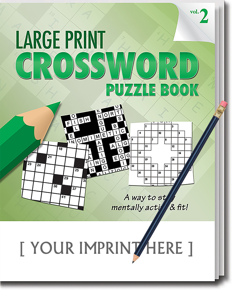 Picture of LARGE PRINT Crossword Puzzle Pack Set - Volume 2