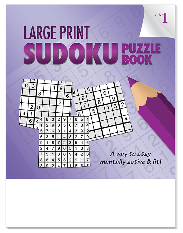 Picture of LARGE PRINT Sudoku Puzzle Pack Set - Volume 1