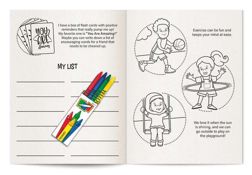 Picture of Mindfulness Matters Coloring Book Fun Pack