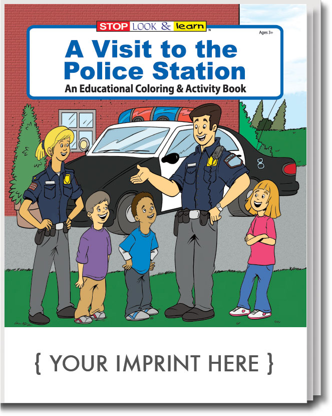 Picture of A Visit To The Police Station Coloring Book