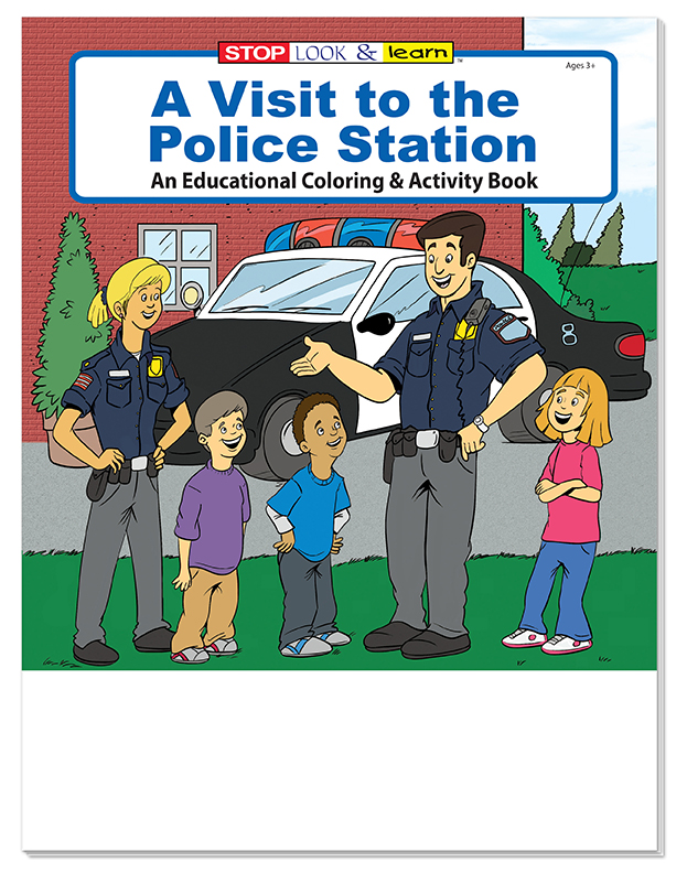Picture of A Visit To The Police Station Coloring Book