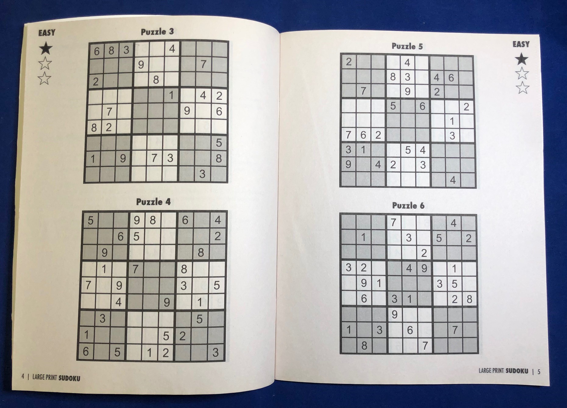 Picture of LARGE PRINT Sudoku Puzzle Book - Volume 2