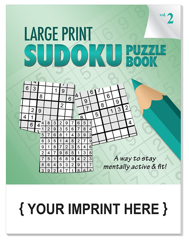Picture of LARGE PRINT Sudoku Puzzle Book - Volume 2