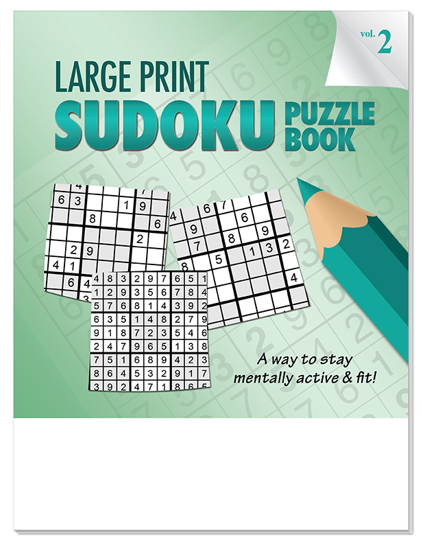 Picture of LARGE PRINT Sudoku Puzzle Book - Volume 2