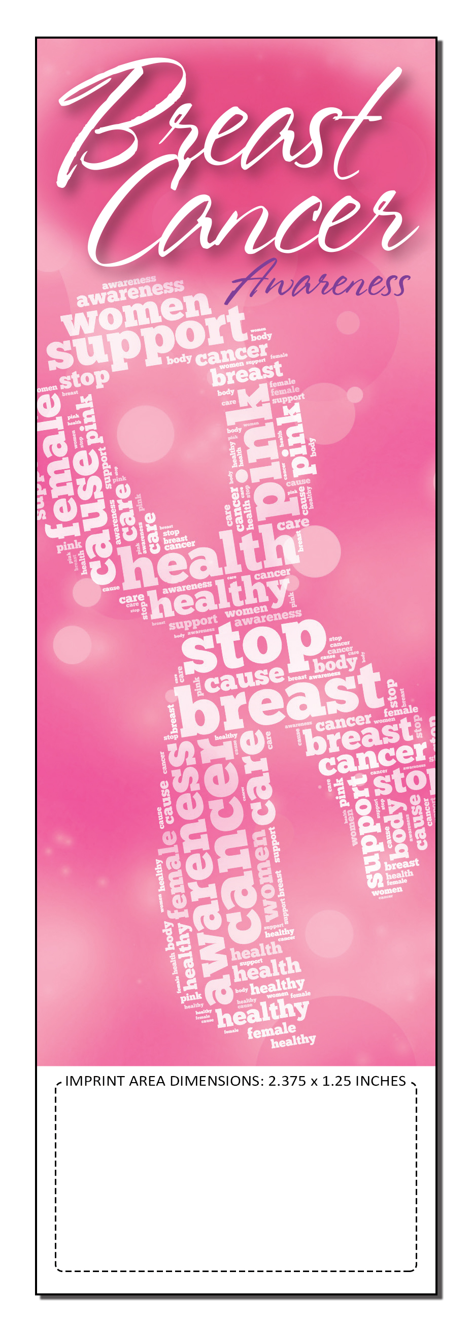 Picture of Breast Cancer Awareness Bookmark