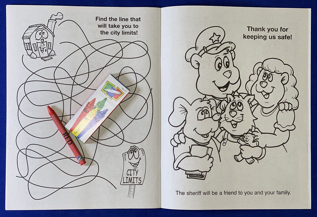 Picture of Your Sheriff Is Your Friend Coloring and Activity Book Fun Pack