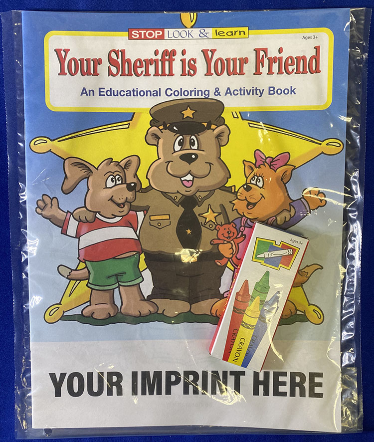 Picture of Your Sheriff Is Your Friend Coloring and Activity Book Fun Pack