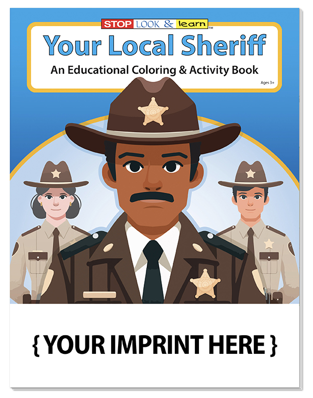 Picture of Your Local Sheriff Coloring & Activity Book