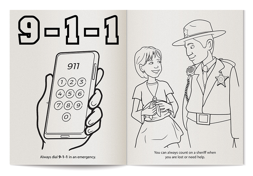 Picture of Your Local Sheriff Coloring & Activity Book