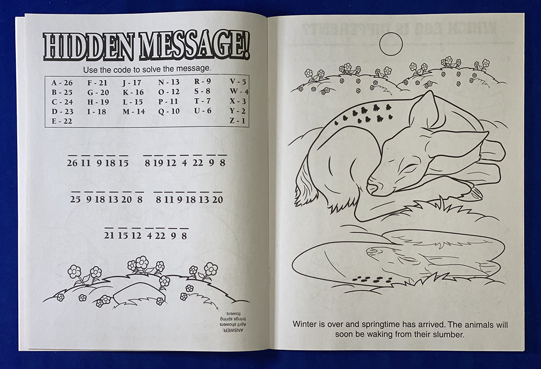 Picture of Happy Easter Coloring & Activity Book