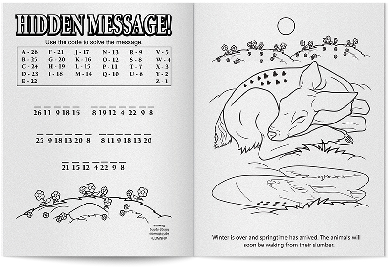 Picture of Happy Easter Coloring & Activity Book