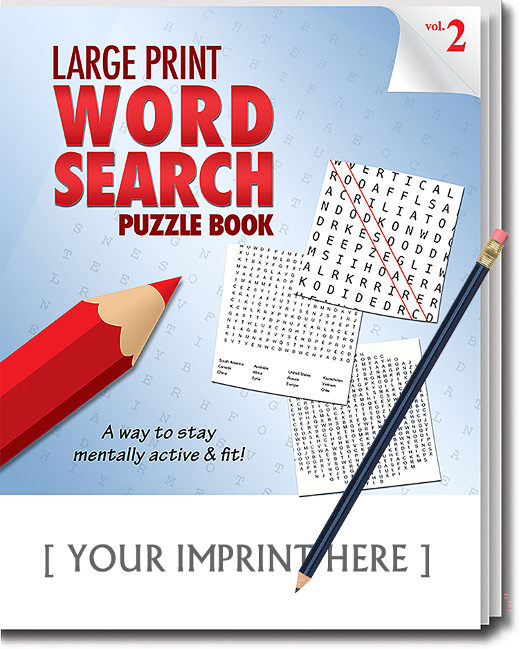Picture of LARGE PRINT Word Search Puzzle Pack Set - Volume 2