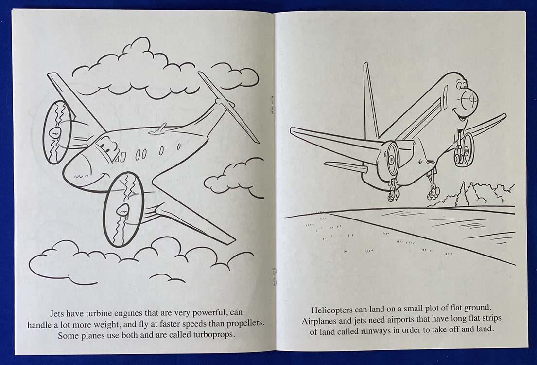 Picture of Aviation Adventures Coloring and Activity Book