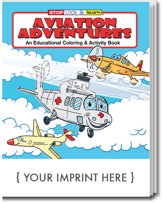 Picture of Aviation Adventures Coloring and Activity Book