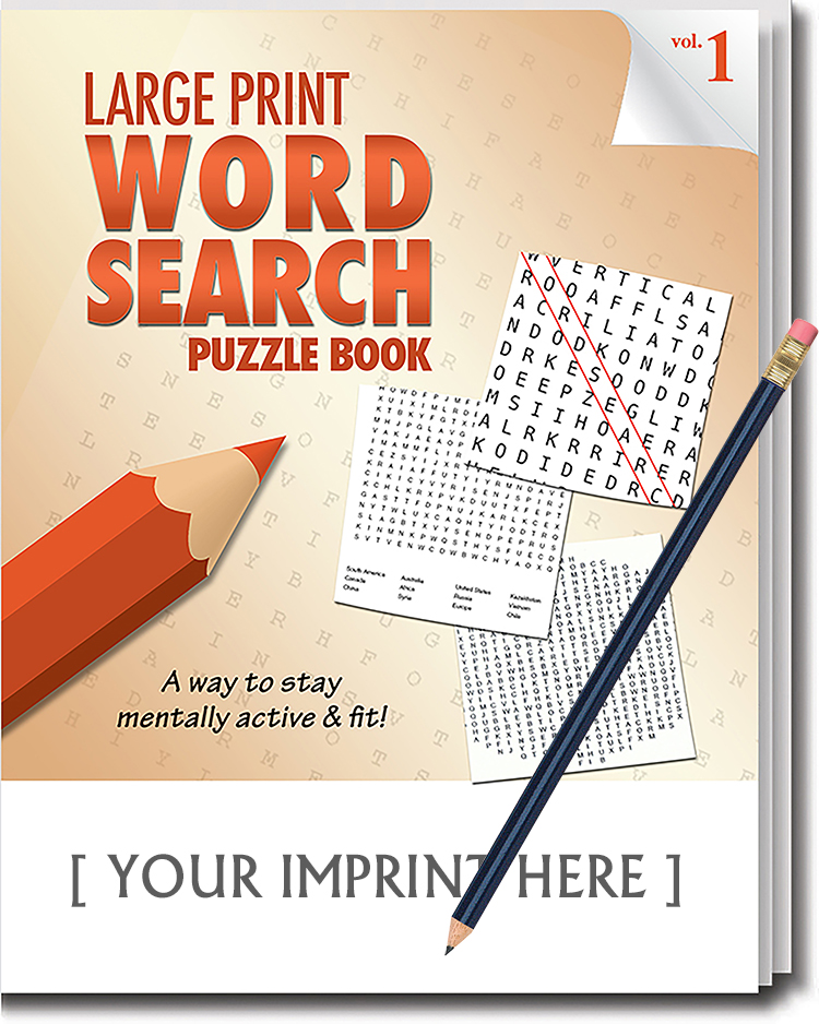 Picture of LARGE PRINT Word Search Puzzle Pack Set - Volume 1
