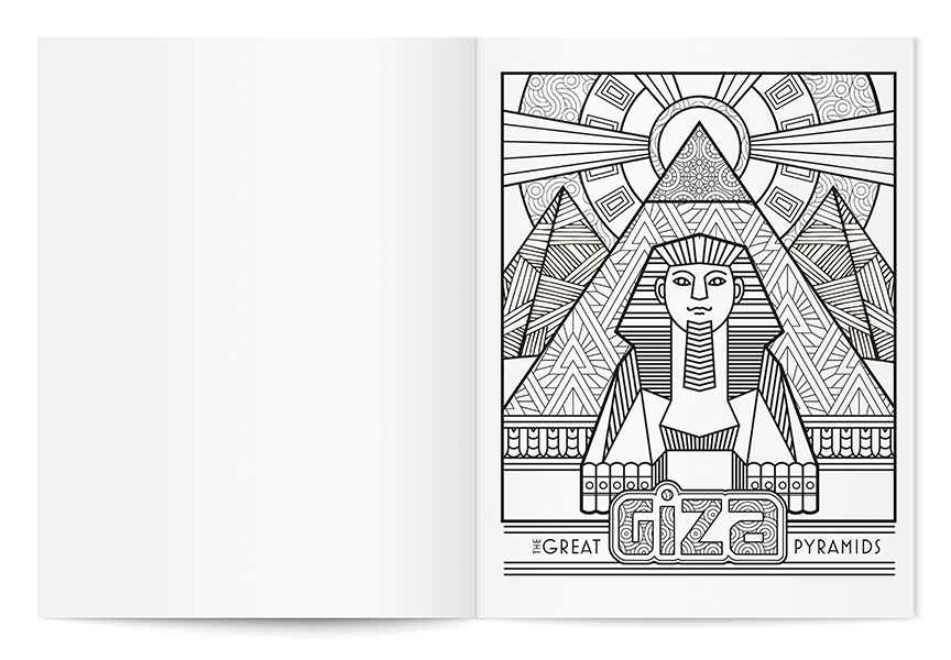 Picture of Coloring the World Adult Coloring Book