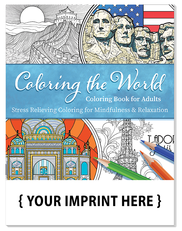 Picture of Coloring the World Adult Coloring Book