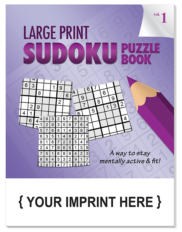 Picture of LARGE PRINT Sudoku Puzzle Book - Volume 1
