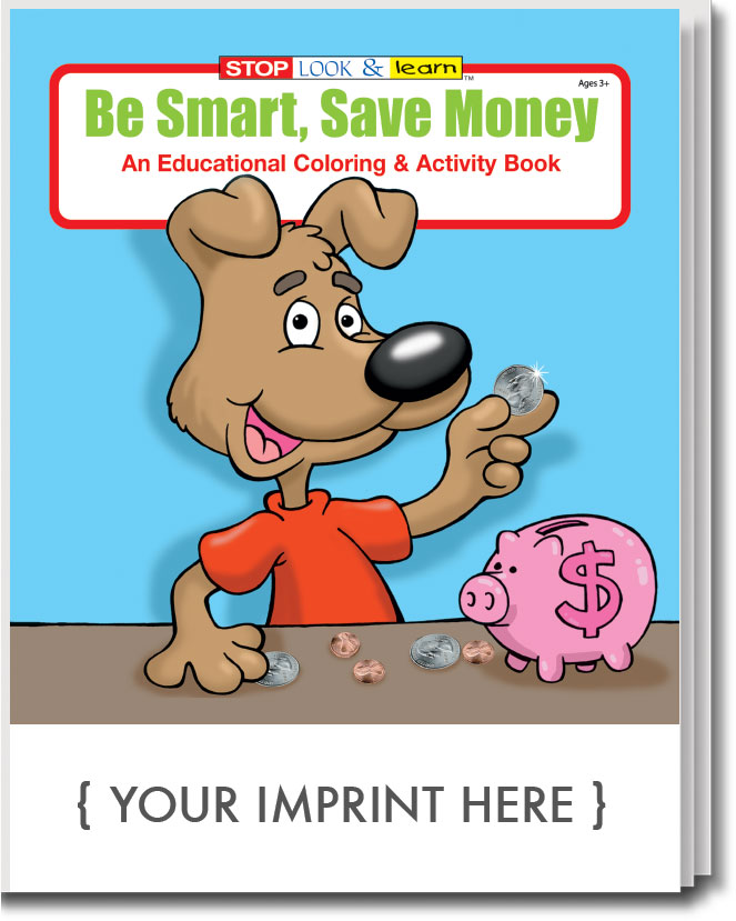 Picture of Be Smart, Save Money Coloring Book