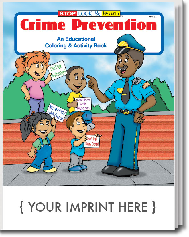 Picture of Crime Prevention Coloring Book