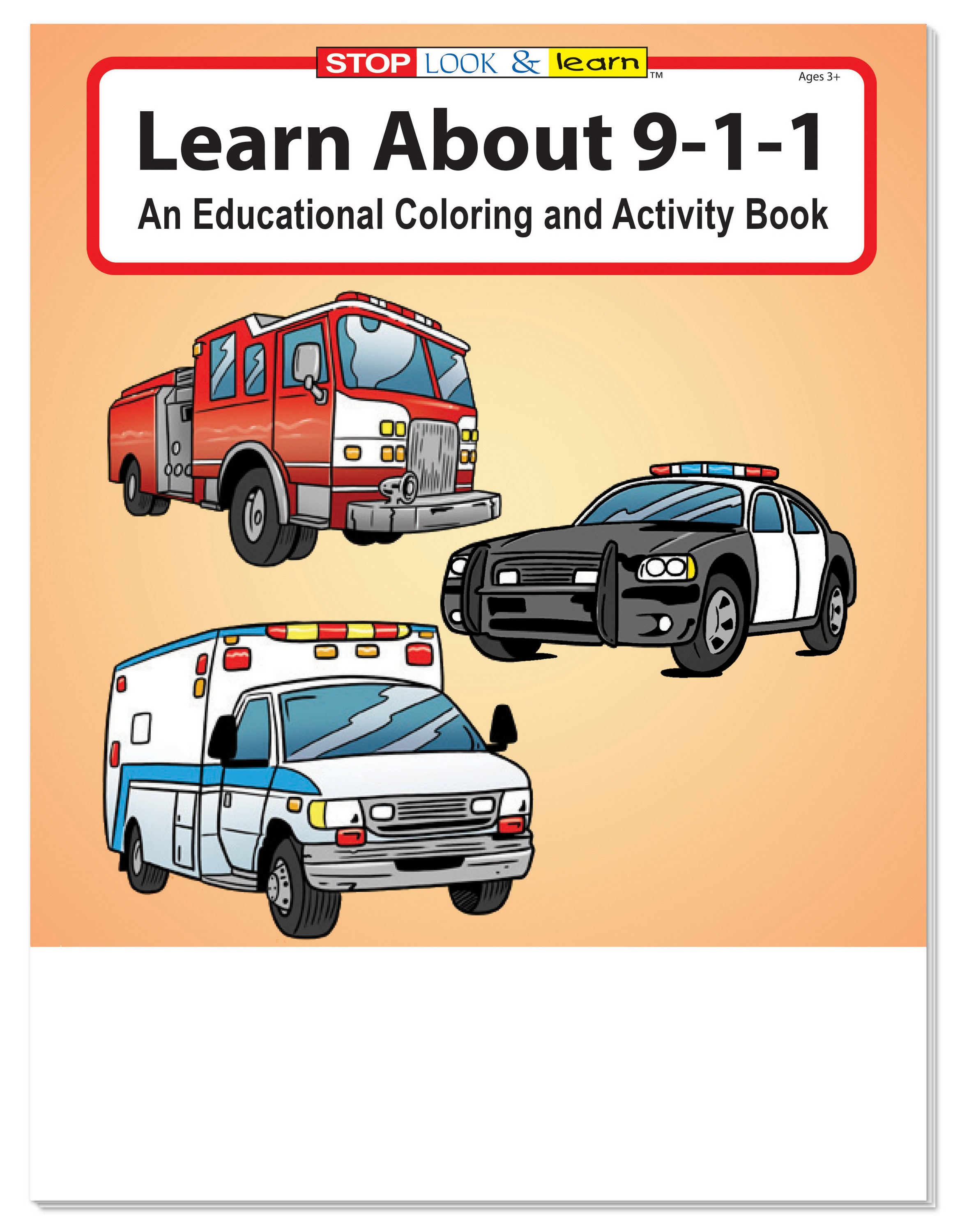 Picture of Learn About 9-1-1 Coloring Book