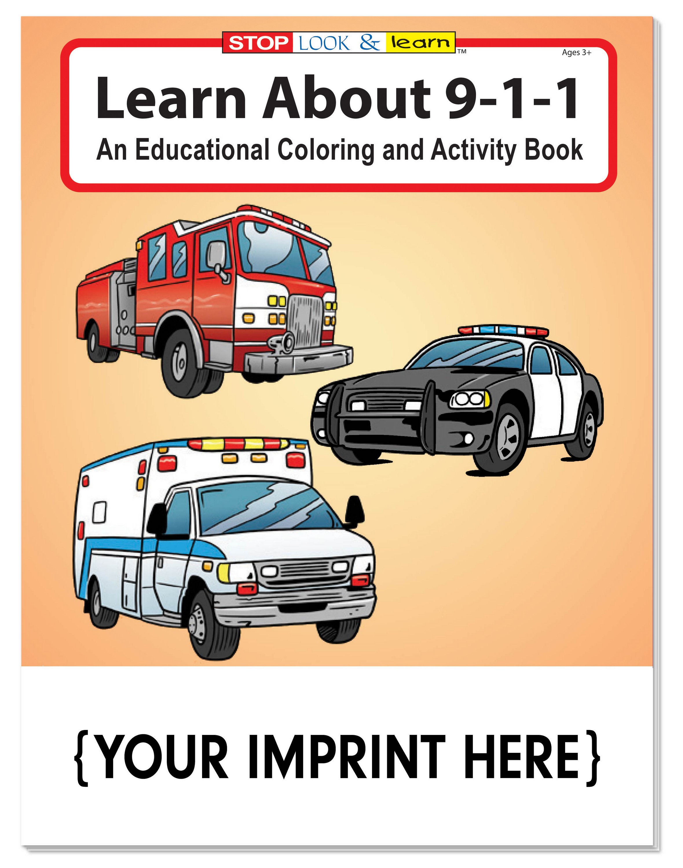 Picture of Learn About 9-1-1 Coloring Book