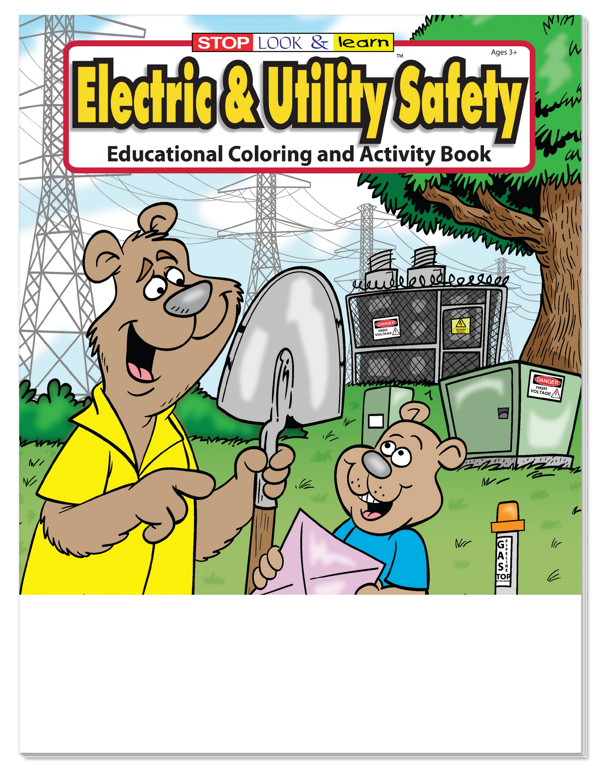 Picture of Electric & Utility Safety Coloring Book Fun Pack