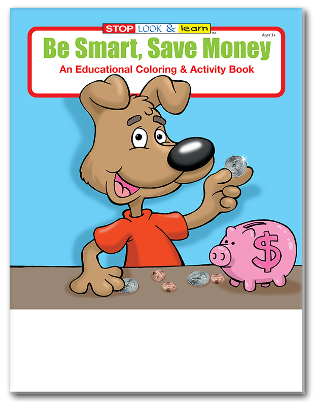 Picture of Be Smart, Save Money Coloring Book Fun Pack