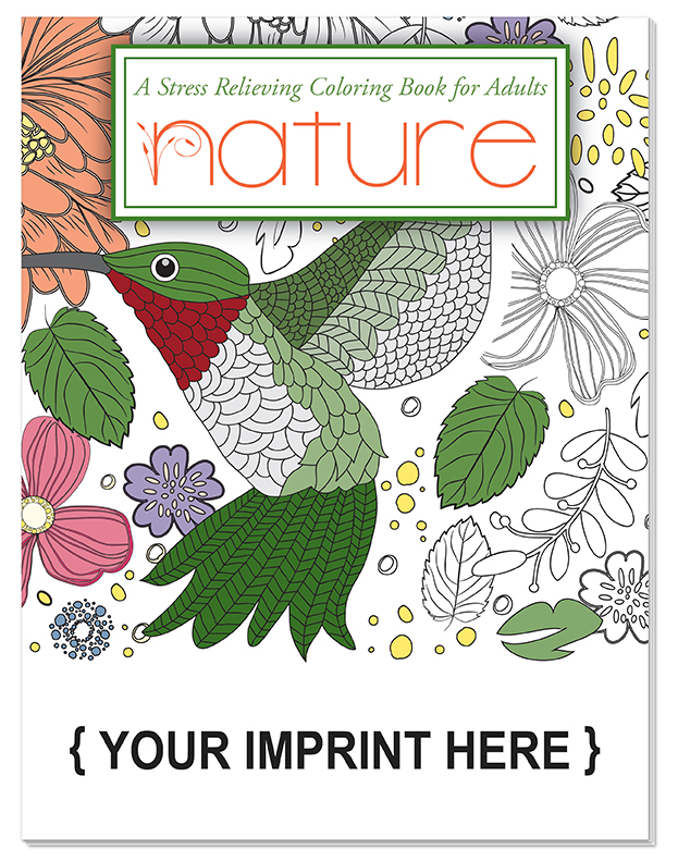 Picture of Nature Coloring Book for Adults