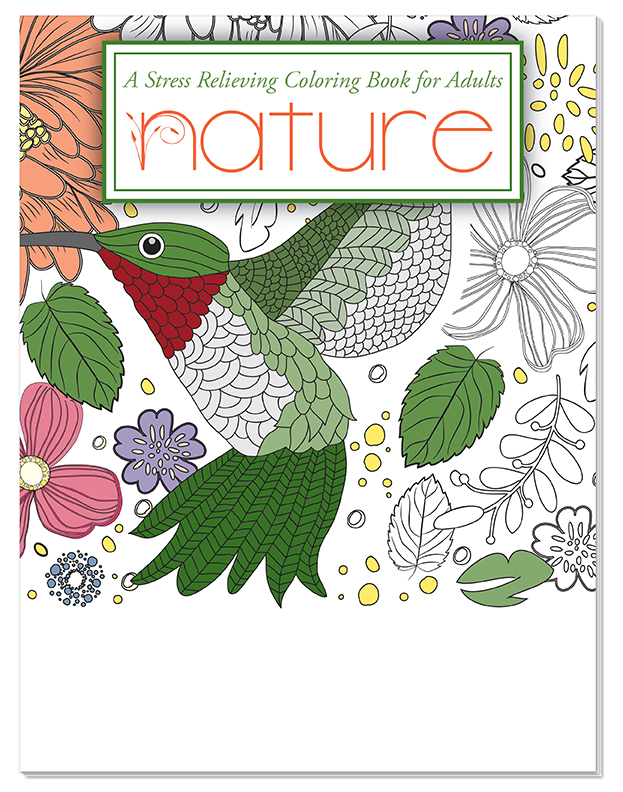 Picture of Nature Coloring Book for Adults