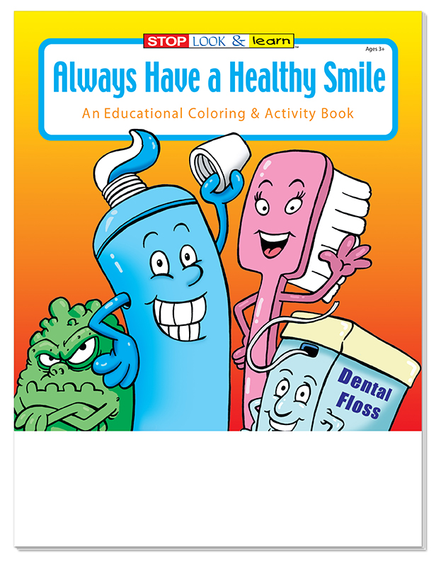 Picture of Always Have a Healthy Smile Coloring Book