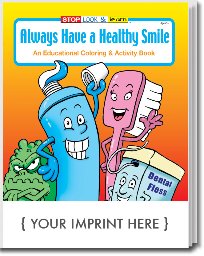 Picture of Always Have a Healthy Smile Coloring Book