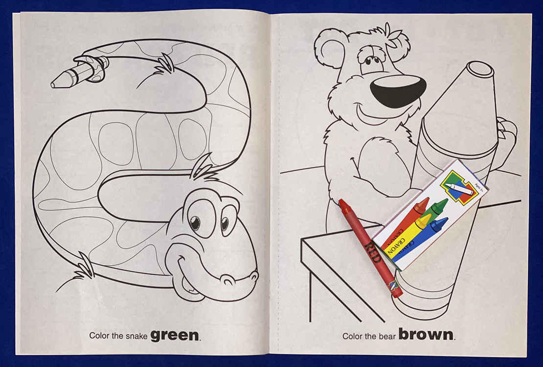 Picture of Fun With Colors Coloring Book Fun Pack