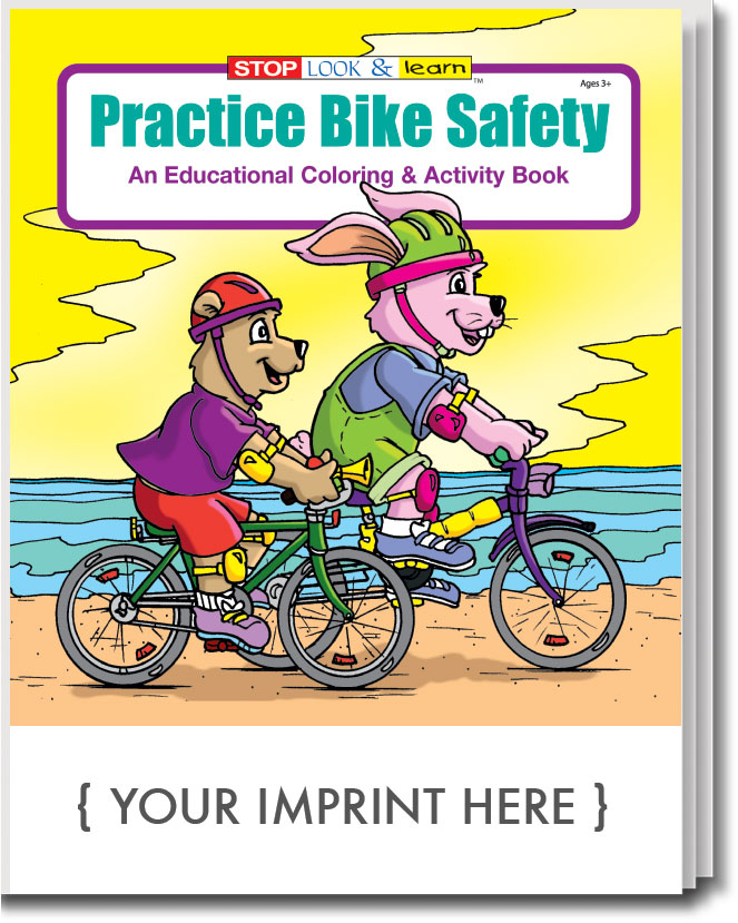 Picture of Practice Bike Safety Coloring Book