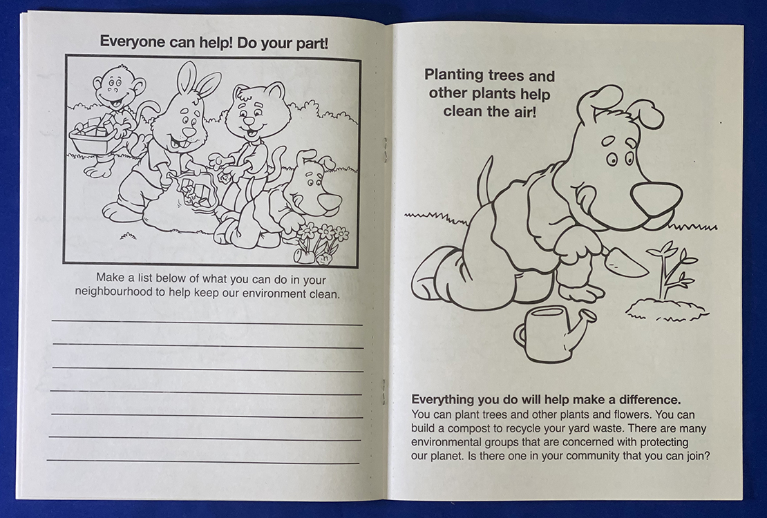 Picture of Keep Our Environment Clean Coloring Book